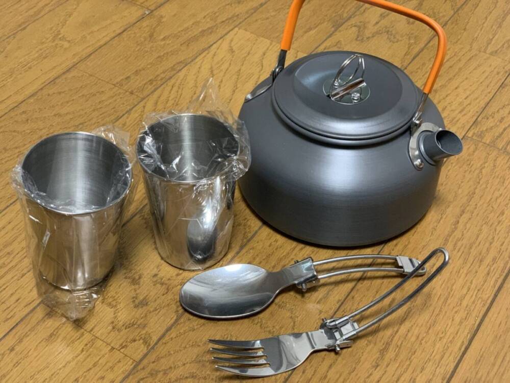 【登山グッズ】100均ショップのケトルが最高に便利でした。