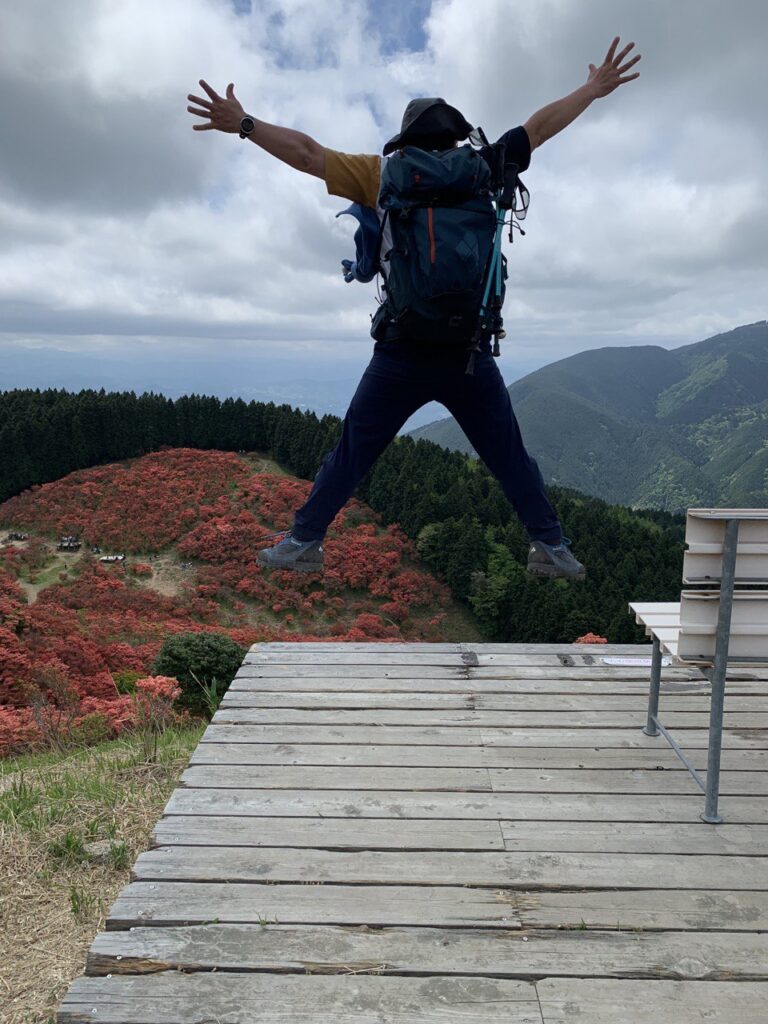 【登山日記】5月の大和葛城山、最高の満開のツツジでした。