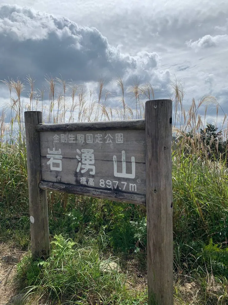 【登山日記】展望も最高で秋のススキを楽しめる大阪・岩湧山