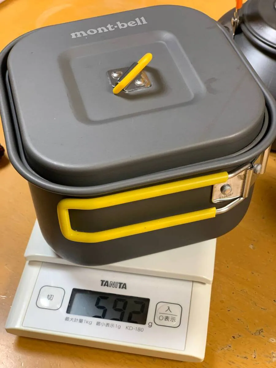【登山グッズ】山メシ調理器具セットを軽量化!!一新しました