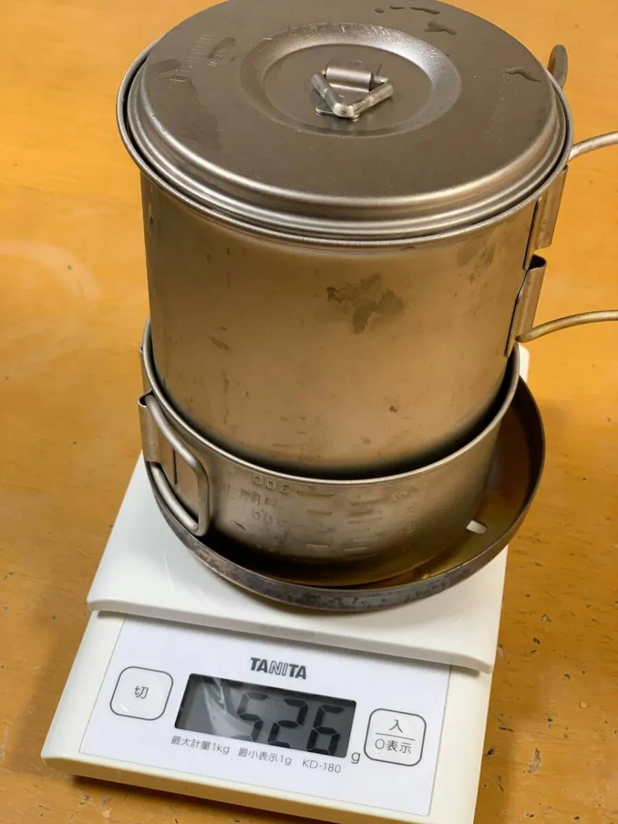 【登山グッズ】山メシ調理器具セットを軽量化!!一新しました