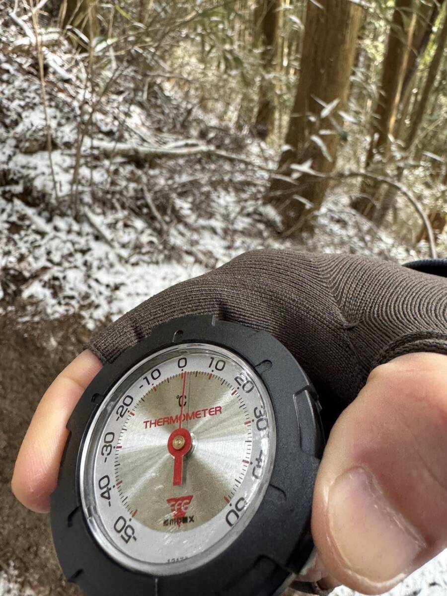 【登山グッズ】高精度な気温計を購入、山で使ってみました。