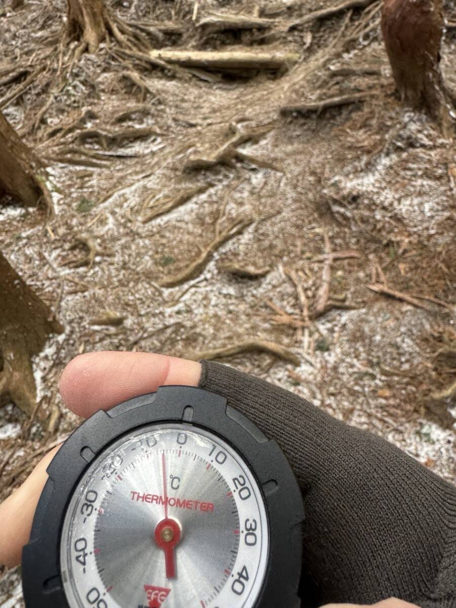 【登山グッズ】高精度な気温計を購入、山で使ってみました。
