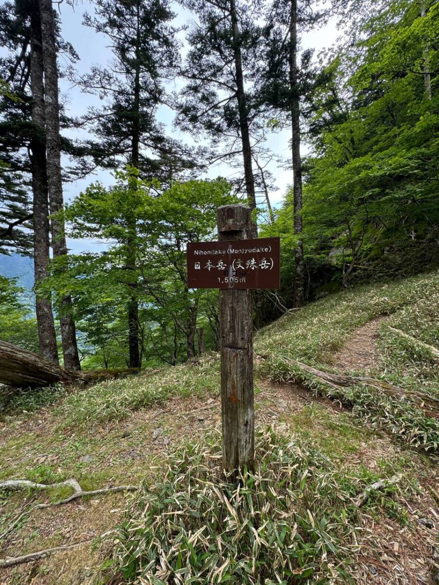 【登山日記】熊多発エリアの大普賢岳を周回、想像以上のアップダウン
