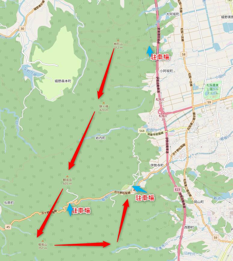 【登山活動】鈴の音アルプス全縦走、攻略方法を紹介