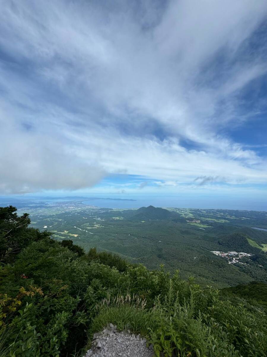 日本百名山「大山」中国地方最高峰の山は絶景が広がっていました