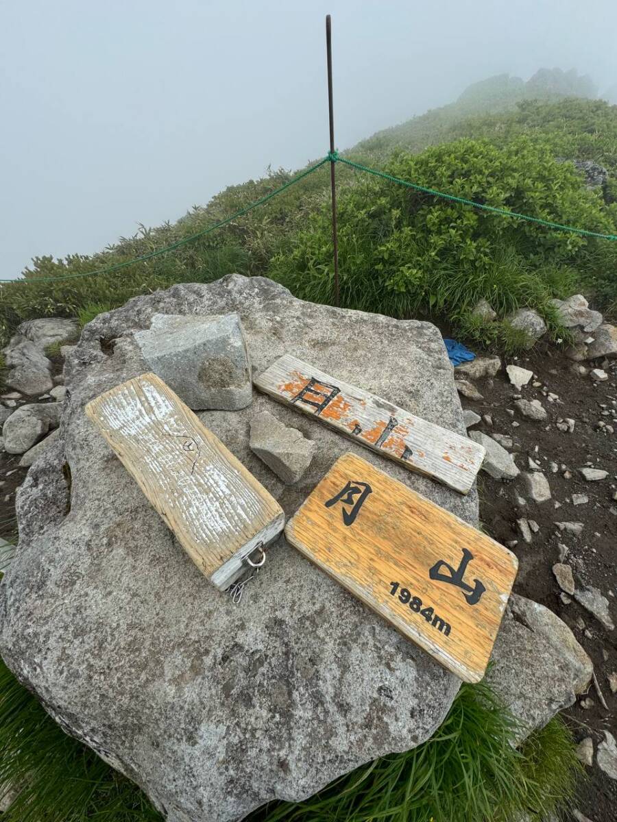 【登山日記】日本百名山「月山」雪渓や花がたくさん見れた美しい世界