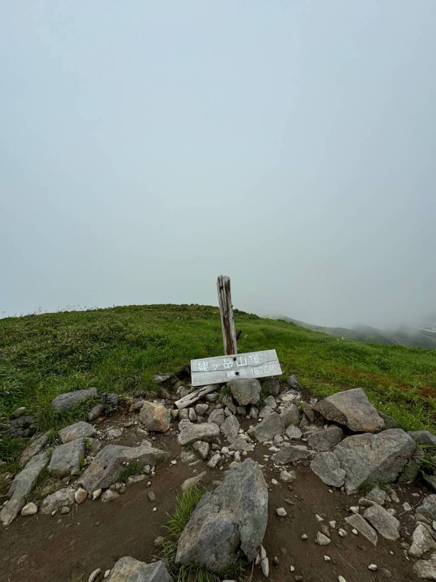 【登山日記】日本百名山「月山」雪渓や花がたくさん見れた美しい世界