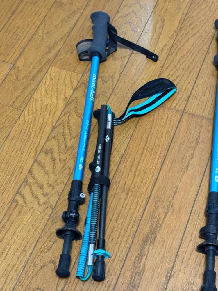 ブラックダイヤモンド「Distance Carbon Z」折り畳みで超軽量な
