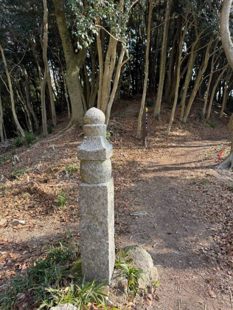 山頂からは須磨アルプスや淡路島が見える丹上山地の主峰「帝釈山」