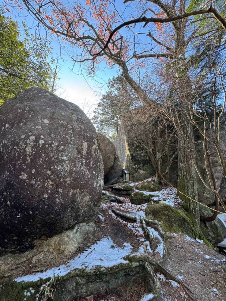 琵琶湖の南側、湖南アルプスの不動寺の霊峰「太神山」に登ってきました