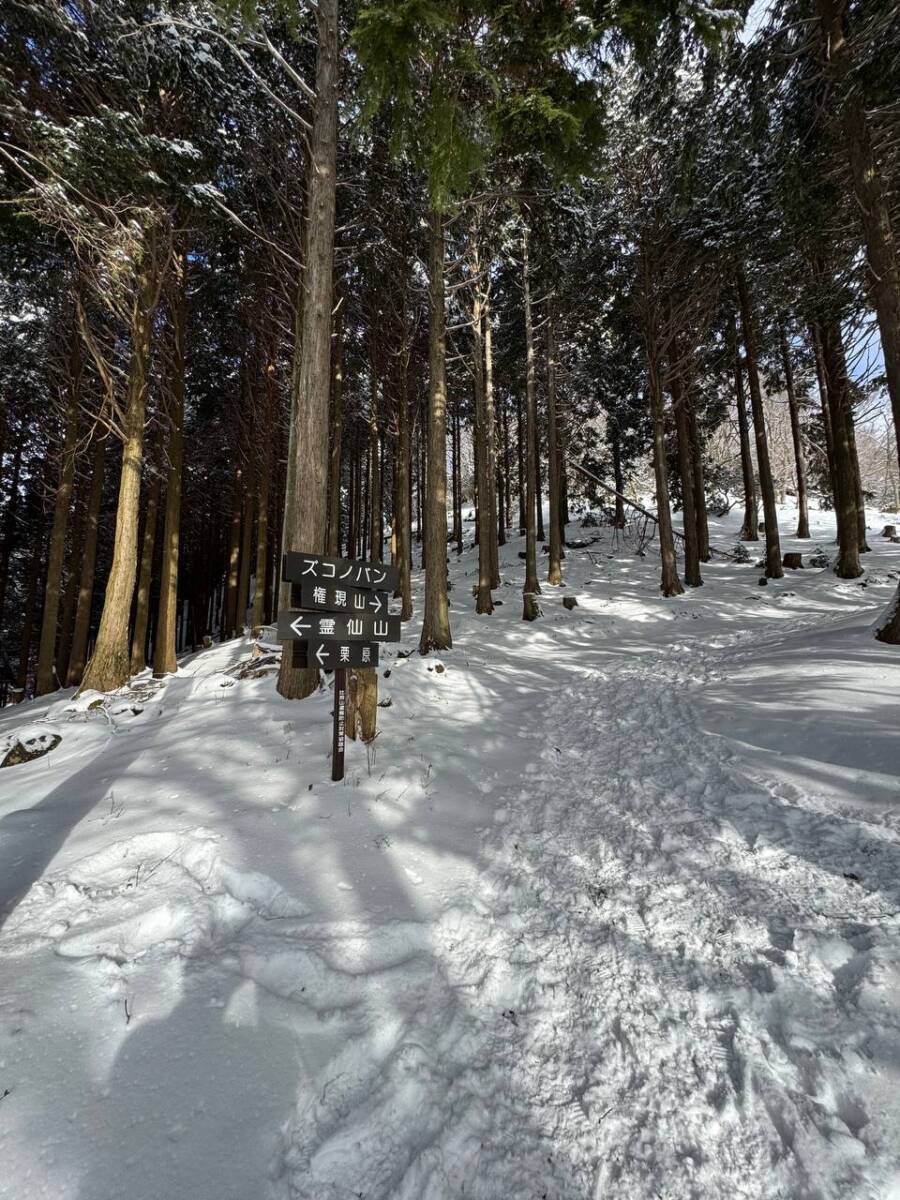 琵琶湖を眺めながら絶景スノーハイクができる『蓬莱山』