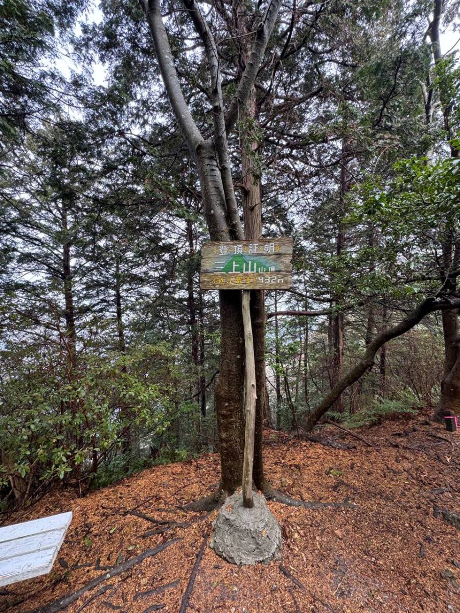 美しい山容で近江富士とも称される御上神社の御神体 『三上山』