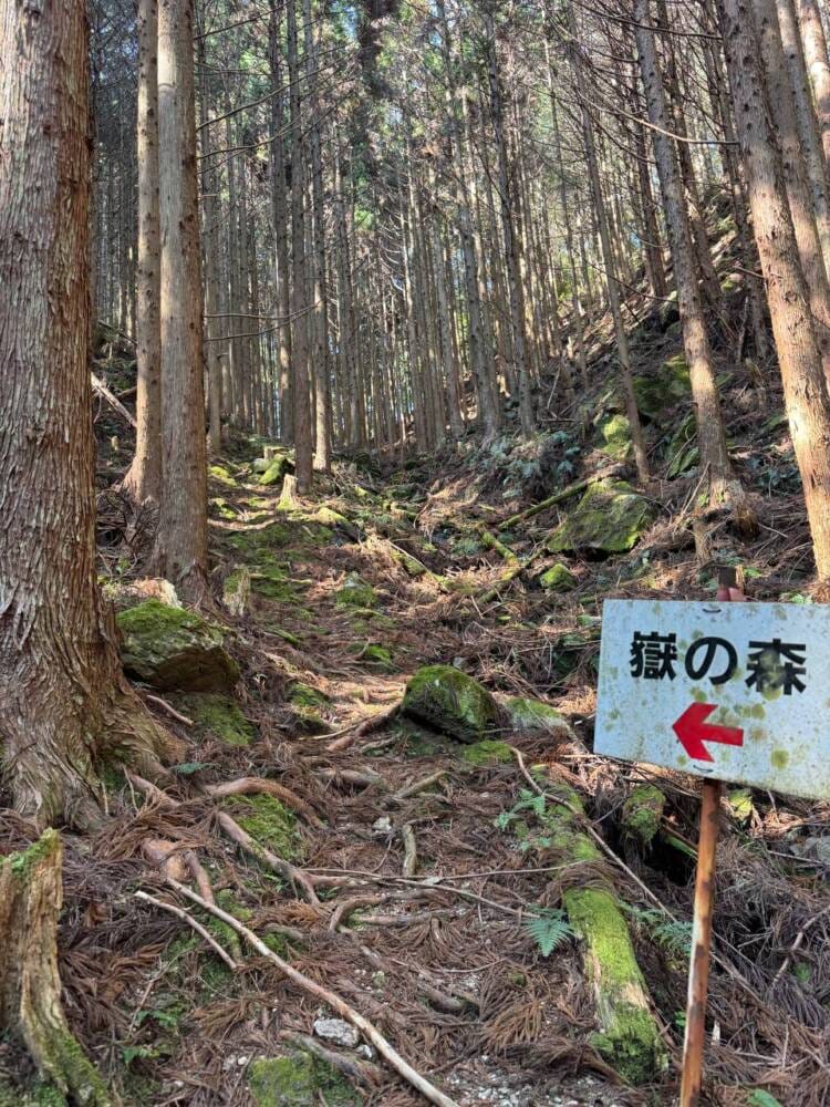 火山活動で面白い岩がたくさん見れるアドベンチャーコース 『嶽ノ森山』