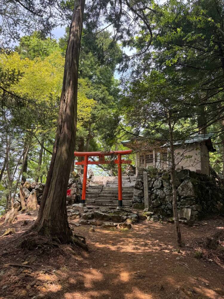 尖がった山で丹波富士とも呼ばれる美しい山容の『弥仙山』