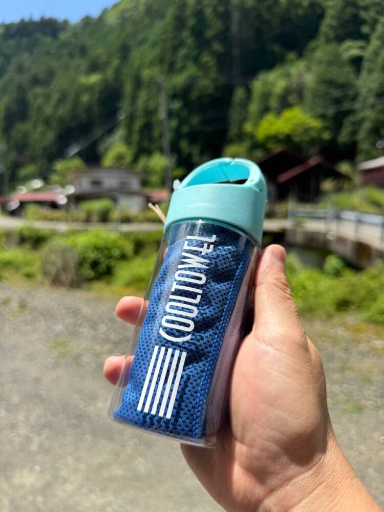 登山中の熱中症対策をご紹介!! 使ってみて感動した冷感タオル『クールコア』
