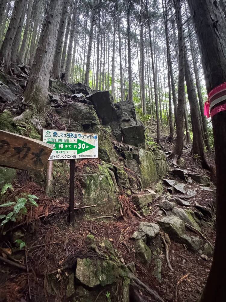 美しい山容で笠の形から播磨富士とも呼ばれる『笠形山』