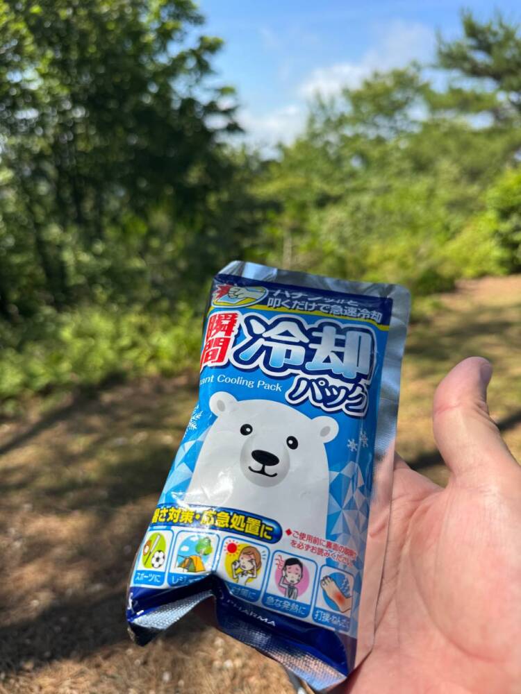 登山中の熱中症対策をご紹介!! 使ってみて感動した冷感タオル『クールコア』