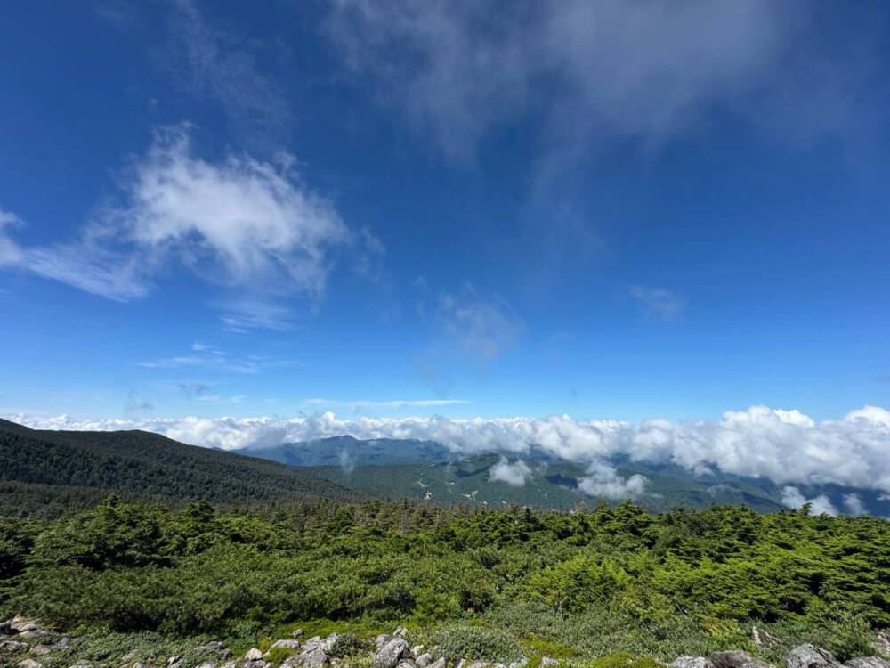 ロープウェイ、リフトを利用して吾妻山連峰の最高峰『西吾妻山』