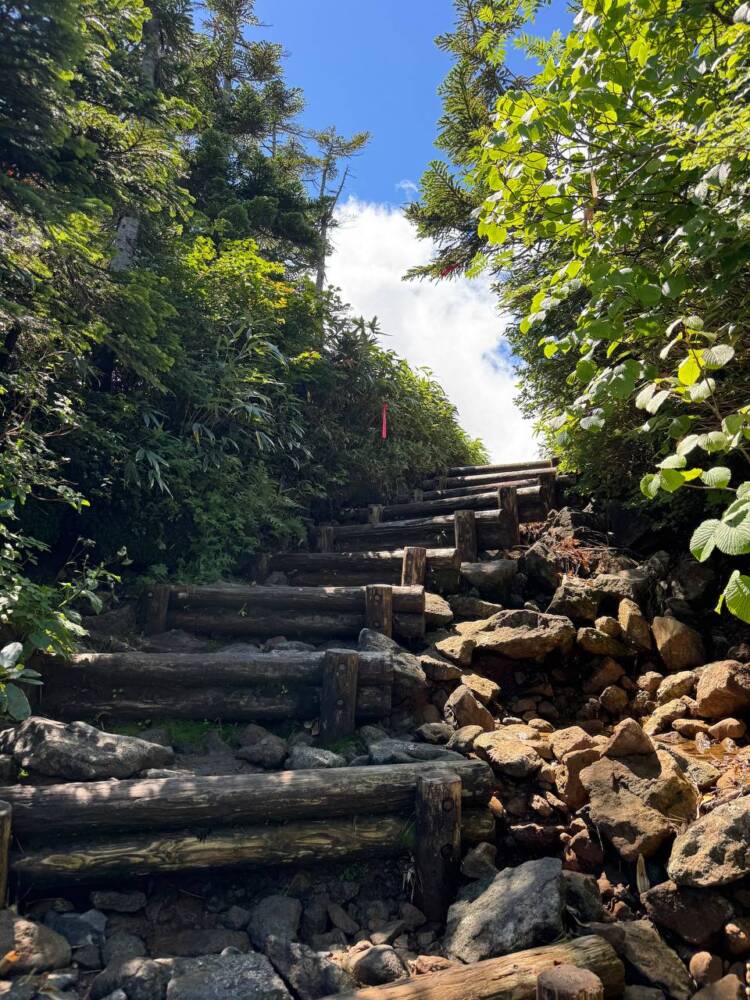 ロープウェイ、リフトを利用して吾妻山連峰の最高峰『西吾妻山』