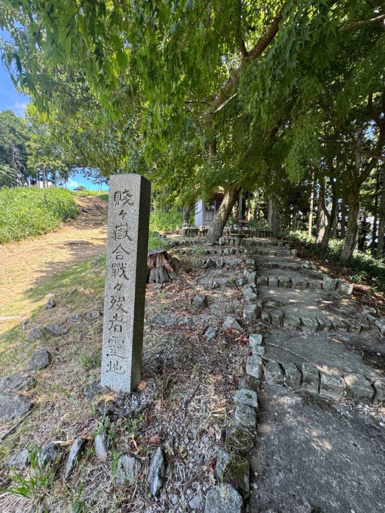 標高412mでも眺めは絶景で、琵琶湖と余呉湖を眺める『賤ヶ岳』
