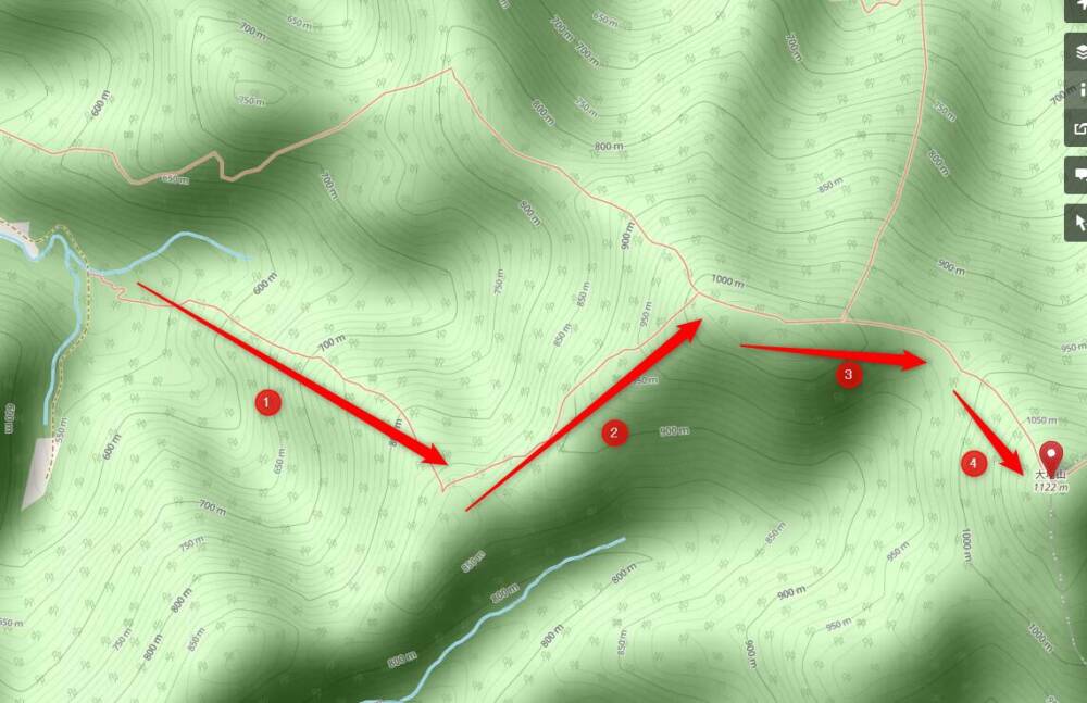 過去一番に精神的に辛かった登山になった『大塔山』