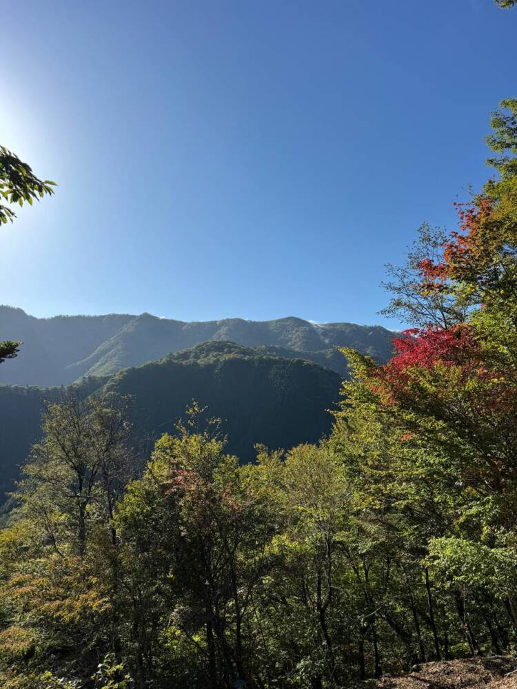 稜線の絶景広がる四国の名峰『三嶺』がとても美しかった
