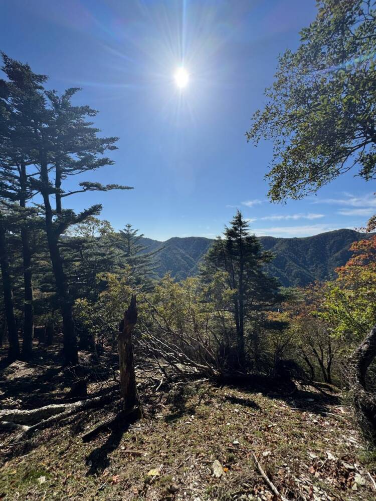 稜線の絶景広がる四国の名峰『三嶺』がとても美しかった